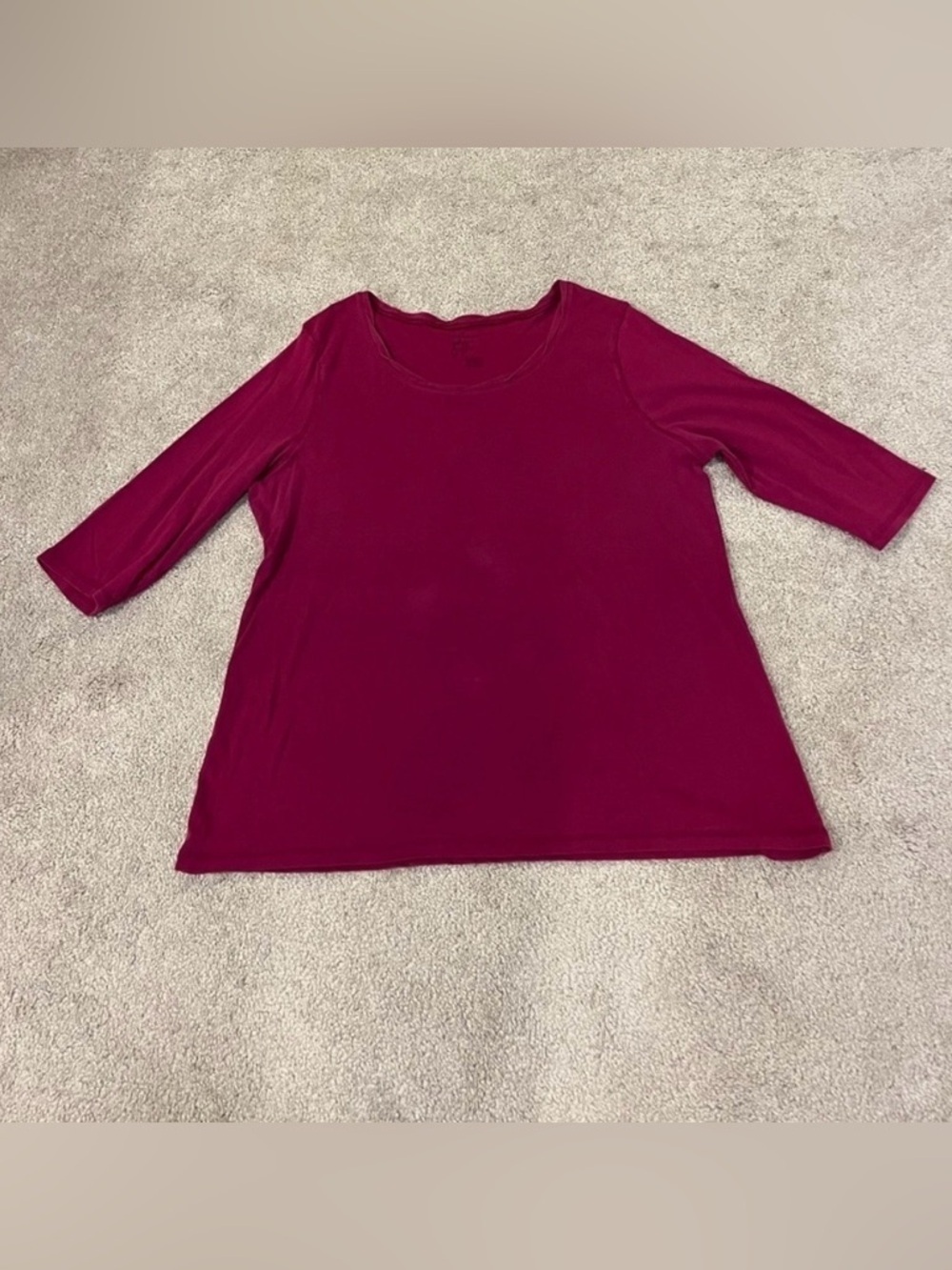 JMS (Just My Size) 3/4 length Sleeve Tee